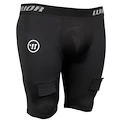 Šortky so suspenzorom Warrior  Short Compression Junior M