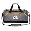 Športová taška Forever Collectibles Heather Grey Duffel NFL Green Bay Packers