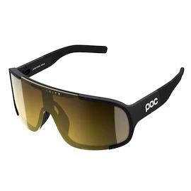 Športové okuliare POC Aspire Mid Uranium Black/Clarity Road/Partly Sunny Gold ONE