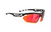 Športové okuliare Rudy Project  FOTONYK Crystal Graphite/Multilaser Red SP453895-0003