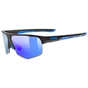 Športové okuliare Uvex  Axos Set Black Matt/Mir.Blue (S5330812416)
