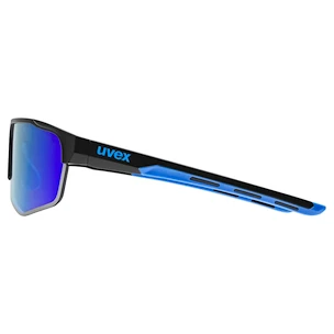 Športové okuliare Uvex  Axos Set Black Matt/Mir.Blue (S5330812416)