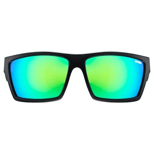 Športové okuliare Uvex  Lgl 29 Black Mat / Mirror Green (S5309472215)