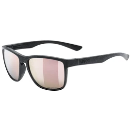 Športové okuliare Uvex Lgl Ocean 2 P Black Mat/Mir.Rose (S5330012230)