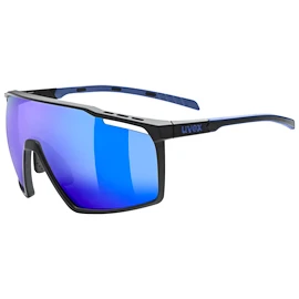 Športové okuliare Uvex Mtn Perform Black-Blue M/Mir.Blue (S5330392416)
