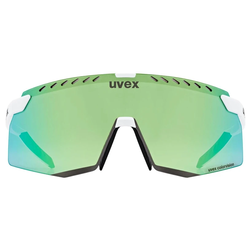 Športové okuliare Uvex  Pace Stage Cv White Matt/Mir. Green (S5330528885)
