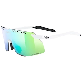 Športové okuliare Uvex Pace Stage S Cv White Matt/Mir.Green (S5330738886)