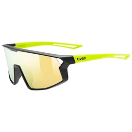 Športové okuliare Uvex Skyryse Jr. Black-Yellow Matt/Mir.Yellow (S5330762616)