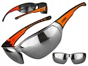 Športové okuliare Uvex Sportstyle 204 Black Orange filtr UV