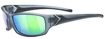 Športové okuliare Uvex Sportstyle 211 Smoke Mat/Mirror Green (Cat. 3)