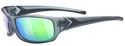 Športové okuliare Uvex Sportstyle 211 Smoke Mat/Mirror Green (Cat. 3)