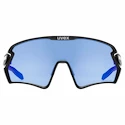 Športové okuliare Uvex  Sportstyle 231 2.0 P Black  Mat/Mir.Blue