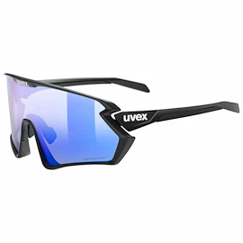 Športové okuliare Uvex Sportstyle 231 2.0 P Black Mat/Mir.Blue