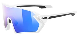 Športové okuliare Uvex Sportstyle 231 White Mat/Mirror Blue (Cat. 2)