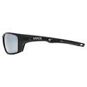 Športové okuliare Uvex  Sportstyle 232 P Black Mat / Polavision Mirror Silver (Cat. 3)