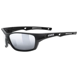 Športové okuliare Uvex Sportstyle 232 P Black Mat / Polavision Mirror Silver (Cat. 3)