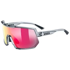 Športové okuliare Uvex Sportstyle 235 Smoke Trans./Mir.Red (S5330039116)