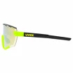 Športové okuliare Uvex  Sportstyle 236 Set Black Lime Mat/Mirror Yellow (Cat. 2) + Clear (Cat. 0)