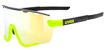 Športové okuliare Uvex  Sportstyle 236 Set Black Lime Mat/Mirror Yellow (Cat. 2) + Clear (Cat. 0)