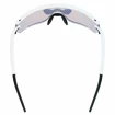 Športové okuliare Uvex  Sportstyle 236 Small Set White Mat/Mirror Red (Cat. 2) + Clear (CAT. 0)