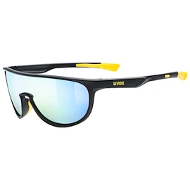 Športové okuliare Uvex Sportstyle 515 Black Matt/Mir. Yellow (S5330662616)
