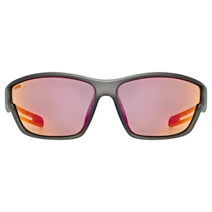 Športové okuliare Uvex  Sportstyle 806 Smoke Matt/Mir.Red (S5330872213)