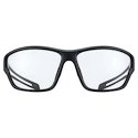 Športové okuliare Uvex Sportstyle 806 V MAT Black/Smoke