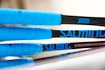 Squashová raketa Salming  Cannone Feather Racket Black/Cyan