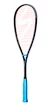 Squashová raketa Salming  Grit Feather Racket Black/Cyan