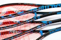 Squashová raketa Salming  Grit Feather Racket Black/Cyan