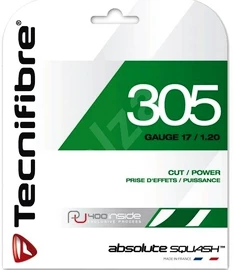 Squashový výplet Tecnifibre String 305 Squash Green 1,20 mm