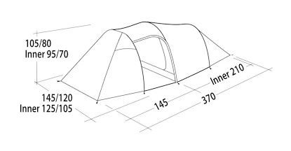 Stan Easy Camp  Magnetar 200 Steel Blue