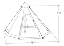 Stan Easy camp  Moonlight Tipi Grey