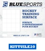 Strelecká doska Blue Sports Hockey Training Surface 20x White