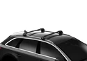 Strešný nosič Edge černý pro Mercedes-Benz GLC 5-dr SUV s integrovanými strešnými lyžinami 2015+