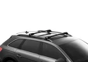 Strešný nosič Thule Edge čierny Audi A4 Avant 5-dr Estate so strešnými lyžinami (hagusy) 96-07