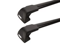 Strešný nosič Thule Edge čierny Fiat Panda 5-dr Hatchback s integrovanými strešnými lyžinami 12-24