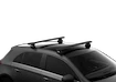 Strešný nosič Thule s hliníkovou EVO tyčou čierny BMW 1-series 5-dr Hatchback s pevnými bodmi 12-19
