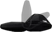 Strešný nosič Thule s hliníkovou EVO tyčou čierny Chevrolet Trax 5-dr SUV so strešnými lyžinami (hagusy) 13-23