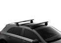 Strešný nosič Thule s hliníkovou EVO tyčou čierny Citroën Berlingo (III) 4-dr Van s pevnými bodmi 19-24