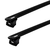 Strešný nosič Thule s hliníkovou EVO tyčou čierny Great Wall X240 5-dr SUV s pevnými bodmi 11-24