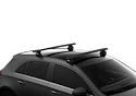 Strešný nosič Thule s hliníkovou EVO tyčou čierny Opel Combo 4-dr Van s pevnými bodmi 19-24