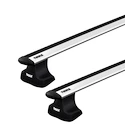 Strešný nosič Thule s hliníkovou EVO tyčou Dodge Ram 2500 4-dr Double-cab s holou strechou 02-09