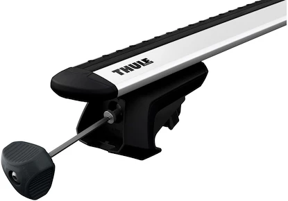 Strešný nosič Thule s hliníkovou EVO tyčou Fiat Toro 4-dr Pickup so strešnými lyžinami (hagusy) 16-24