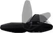 Strešný nosič Thule s hliníkovou EVO tyčou Isuzu D-Max 4-dr Crew-cab so strešnými lyžinami (hagusy) 12-21