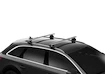Strešný nosič Thule s hliníkovou EVO tyčou Mercedes Benz GLC (X254) 5-dr SUV s integrovanými strešnými lyžinami 23-24