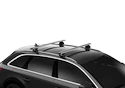 Strešný nosič Thule s hliníkovou EVO tyčou Mercedes Benz GLC (X254) 5-dr SUV s integrovanými strešnými lyžinami 23-24