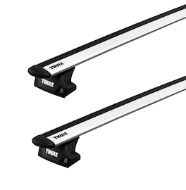 Strešný nosič Thule s hliníkovou EVO tyčou Mini (F55) 5-dr Hatchback s integrovanými strešnými lyžinami 14-24