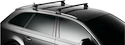 Strešný nosič Thule s hliníkovou tyčou čierny Chevrolet Kalos 3-dr Hatchback s holou strechou 04-11