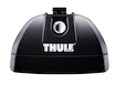 Strešný nosič Thule s hliníkovou tyčou čierny Lancia Phedra 5-dr MPV s T-Profilom 02-10